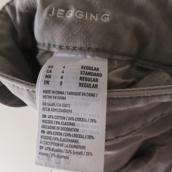 Grey AE Jeggings - Picture 2 of 4